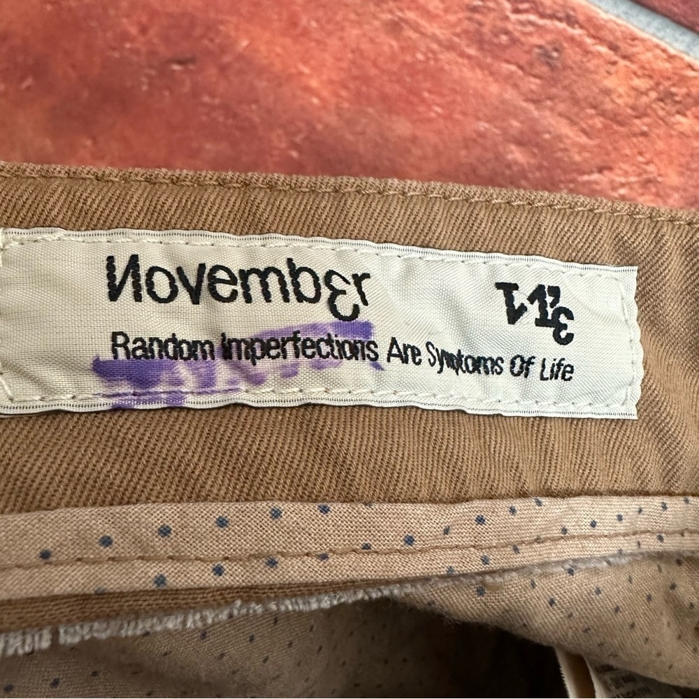 Novemb3r Random Imperfections Khakis - Picture 4 of 9